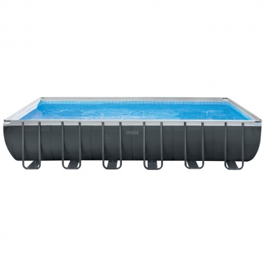 Каркасний басейн Intex 26368 ULTRA XTR 732×366×132 см з пісочним фільтром, драбиною та тентом