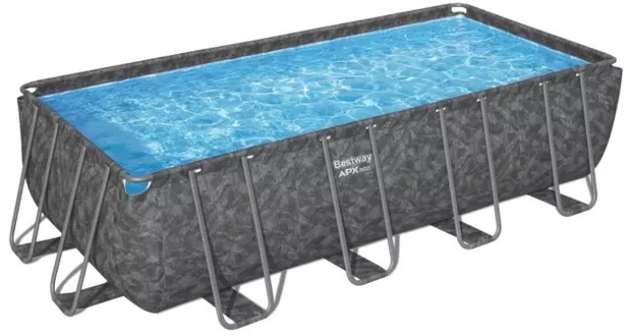 Каркасный бассейн Bestway Grey 561KA 549×274×132 см