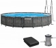 Каркасный бассейн Intex 26744 GREYWOOD 549×122 см