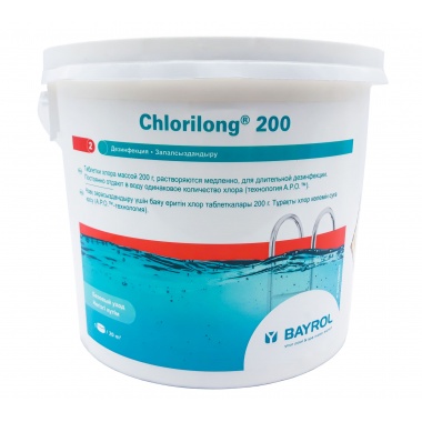 Медленный хлор в таблетках Bayrol ChloriLong, 5 кг