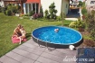 Бассейн каркасный 5.0x1.2, AZURO RATTAN