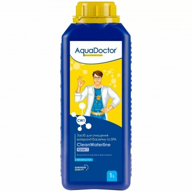 Средство для очистки ватерлинии AquaDoctor CW CleanWaterline, 1 л - Шаг 1