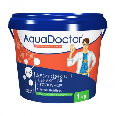 Шоковый хлор в гранулах AquaDoctor C-60, 1 кг