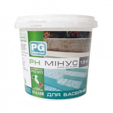 pH-Минус гранулированный Barchemicals, 1.5 кг