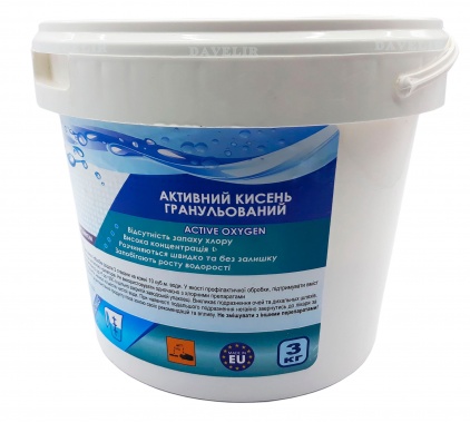 Активный кислород гранулированный Crystal Pool Active Oxygen, 3кг