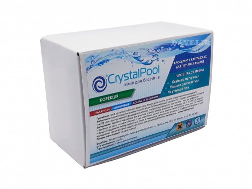 Коагулянт в картриджах Crystal Pool Floc Ultra Cartridge для осветления воды
