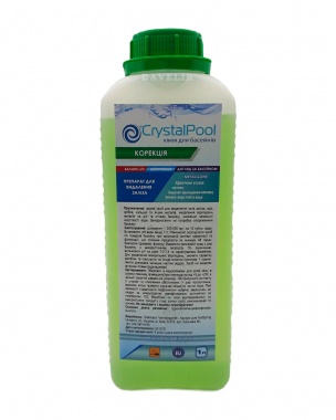 Препарат для видалення заліза Crystal Pool MetalGone, 1 л