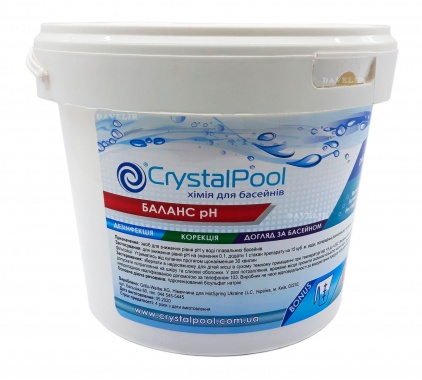 рН Минус гранулированый Crystal Pool pH Minus, 5 кг