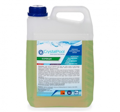 Препарат для видалення заліза Crystal Pool MetalGone, 5 л