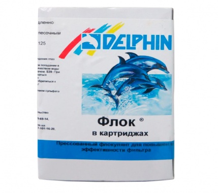 Флок в картриджах Delphin, 1 кг