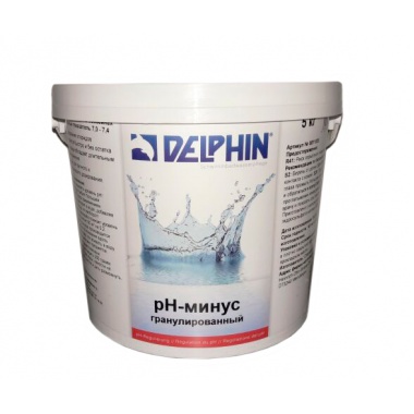  pH-Минус гранулированный Delphin, 5 кг
