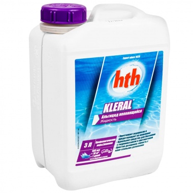 HTH Kleral - Непенящаяся жидкость против водорослей 3 л
