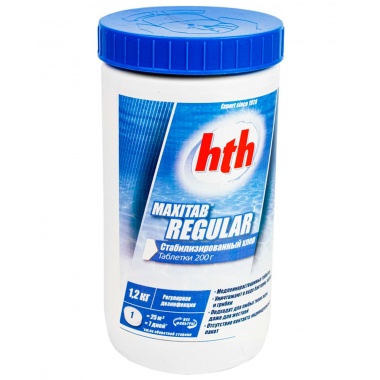 Медленнорастворимые таблетки HTH Maxitab Regular 1.2 кг