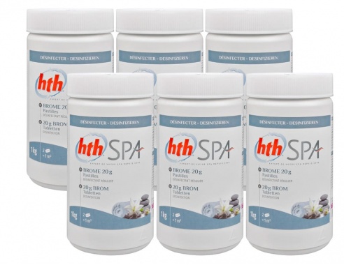 Дезинфікуючі таблетки Spa BROME tablets HTH 20g