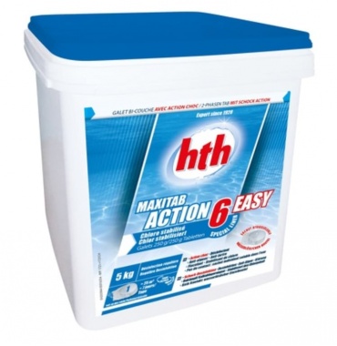 Багатофункціональні таблетки HTH Maxitab Action 6 Easy