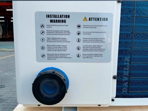 Тепловой насос для бассейна Inverpac Elite S-215