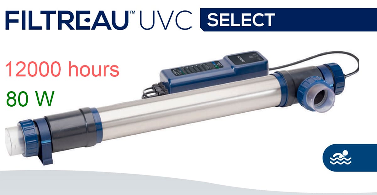 Ультрафиолетовая установка для бассейна Filtreau UV-C Select 40 Вт